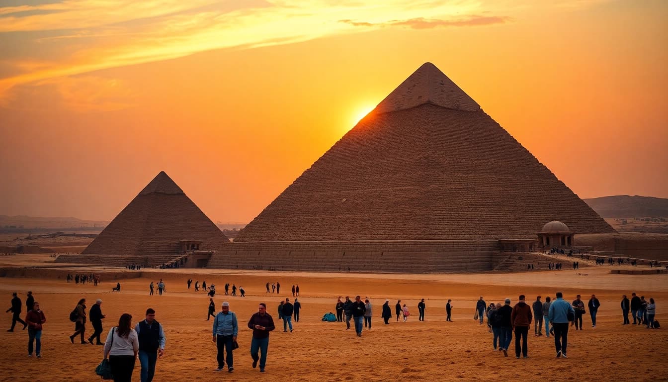 Experience the majestic Pyramids of Giza on https://piraminds.com/ showcasing their ancient beauty and grandeur.