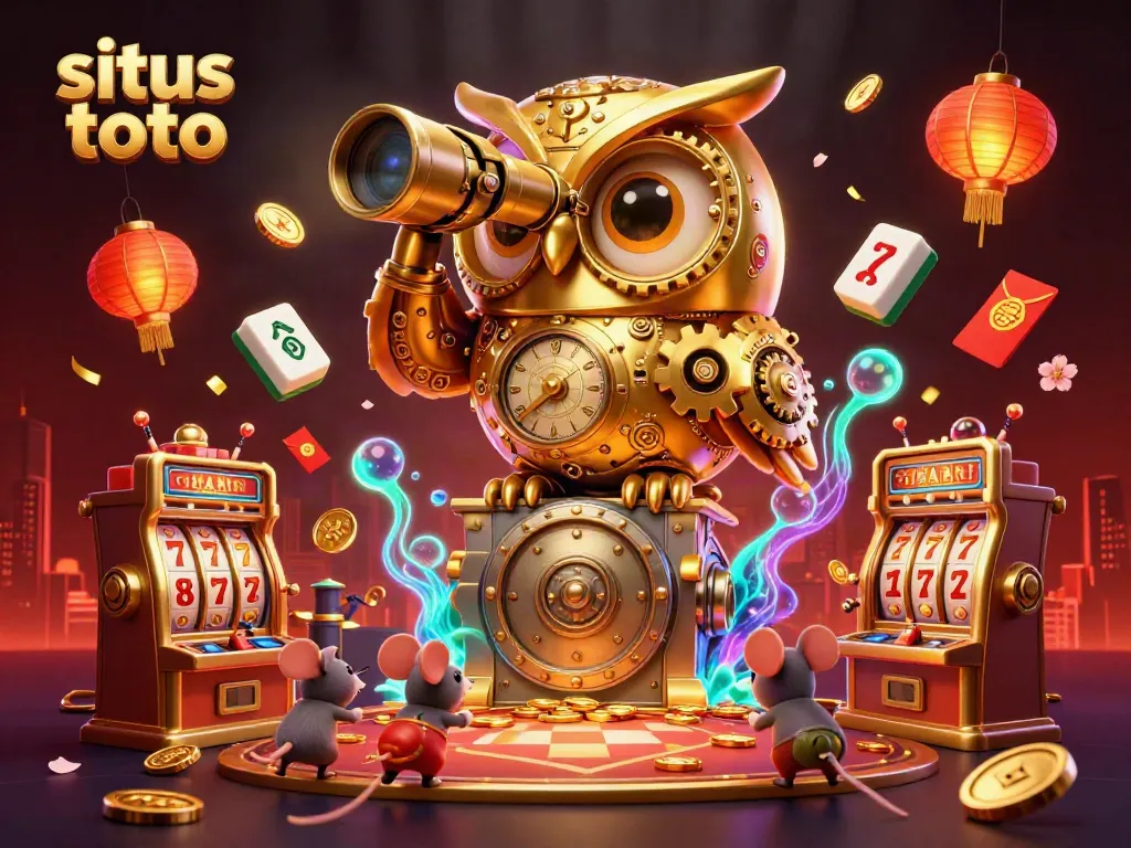 Menangkan jackpot di situs toto dengan simbol keberuntungan dan permainan slot yang menarik.