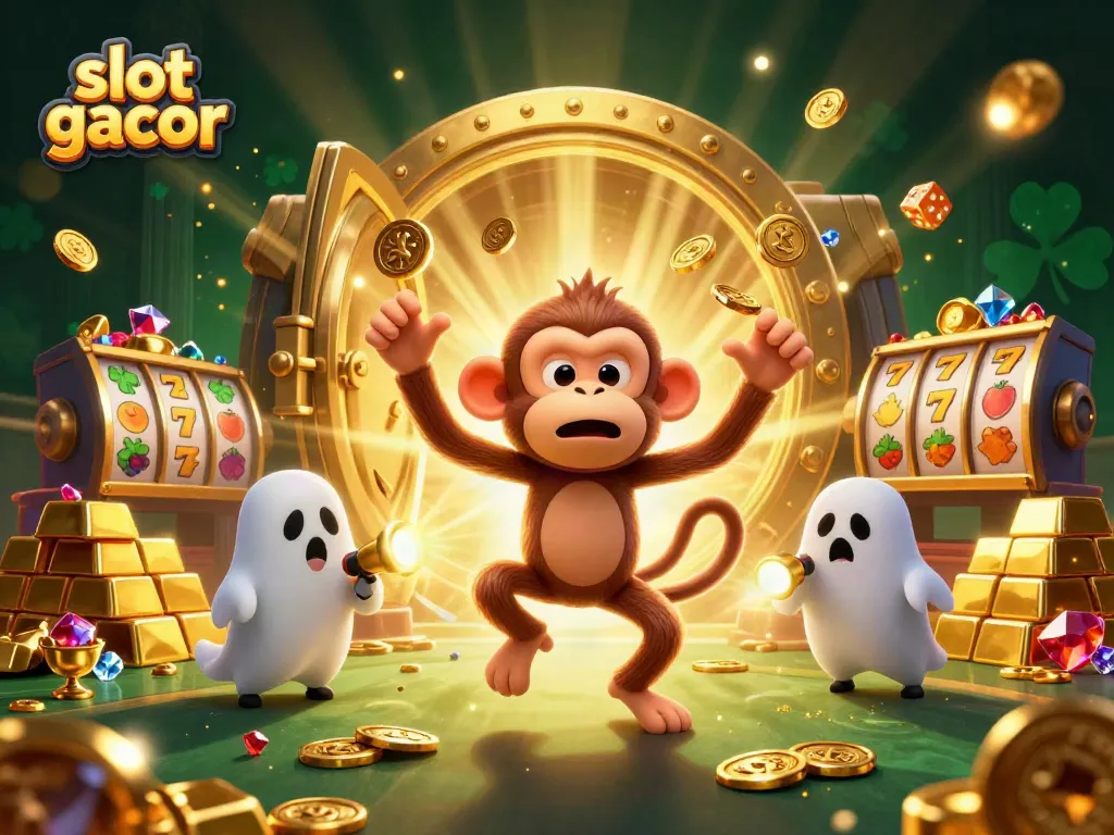 Slot gacor menghadirkan keseruan dengan karakter hantu dan anjing berburu di kasino berhantu.