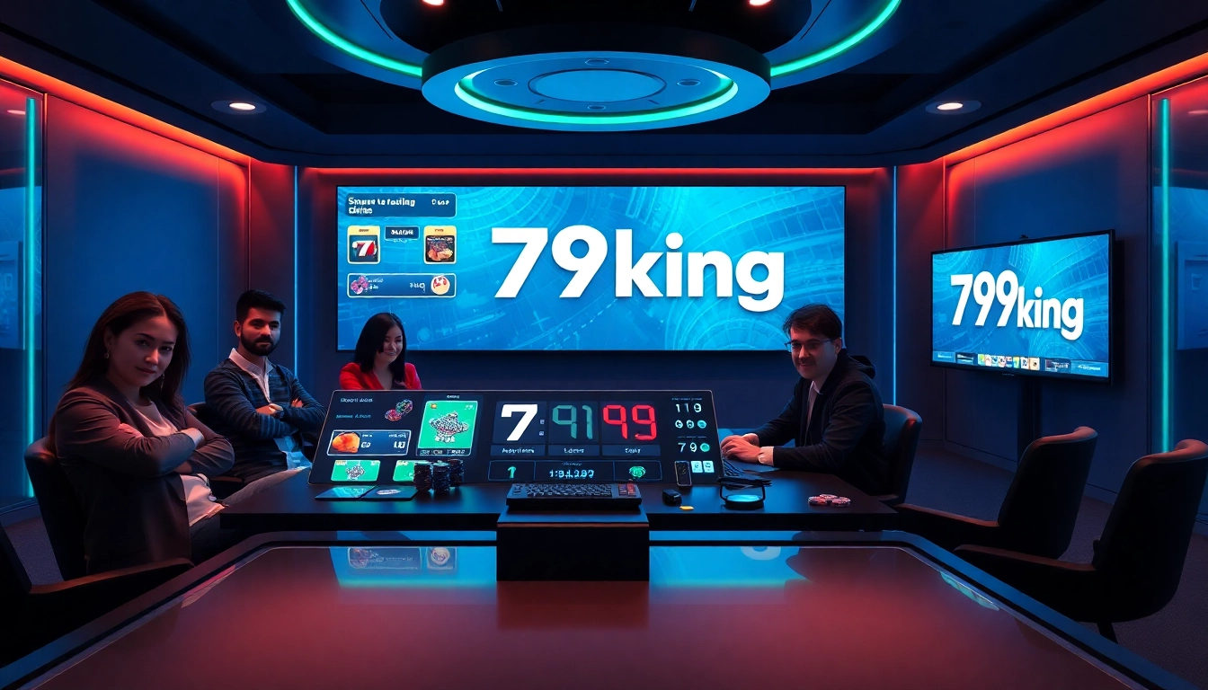 79king online gambling platform banner with premium UI and odds display