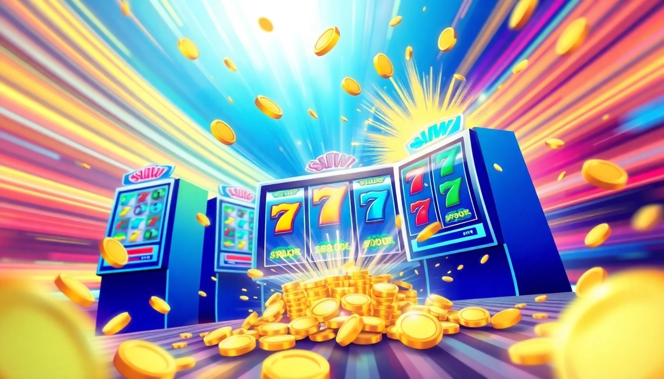 Experience the thrilling world of hoki138 online slots with vibrant symbols and exciting winnings.