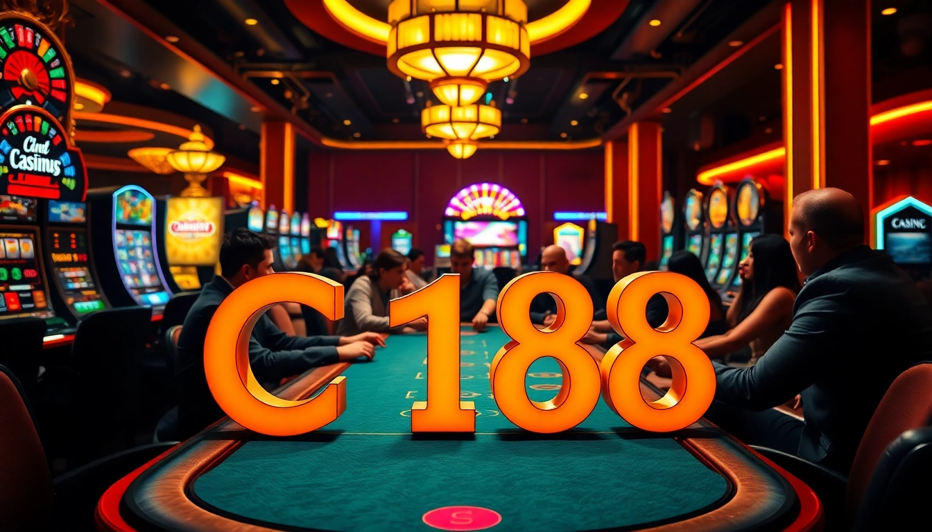 Win big with C 168 at a luxurious poker table surrounded by engaging casino dynamics.