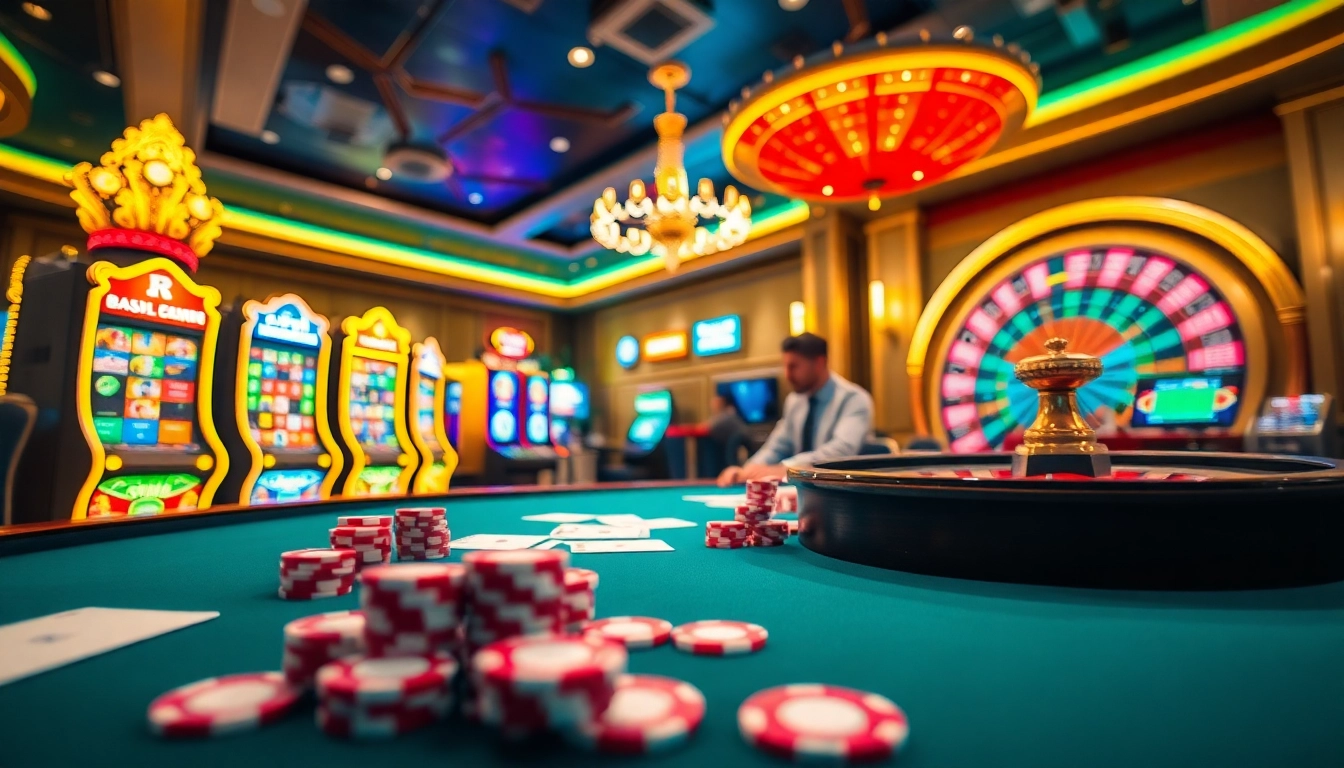 Experience the excitement of online gambling at https://lc88.supply/ with vibrant casino elements and eager players.