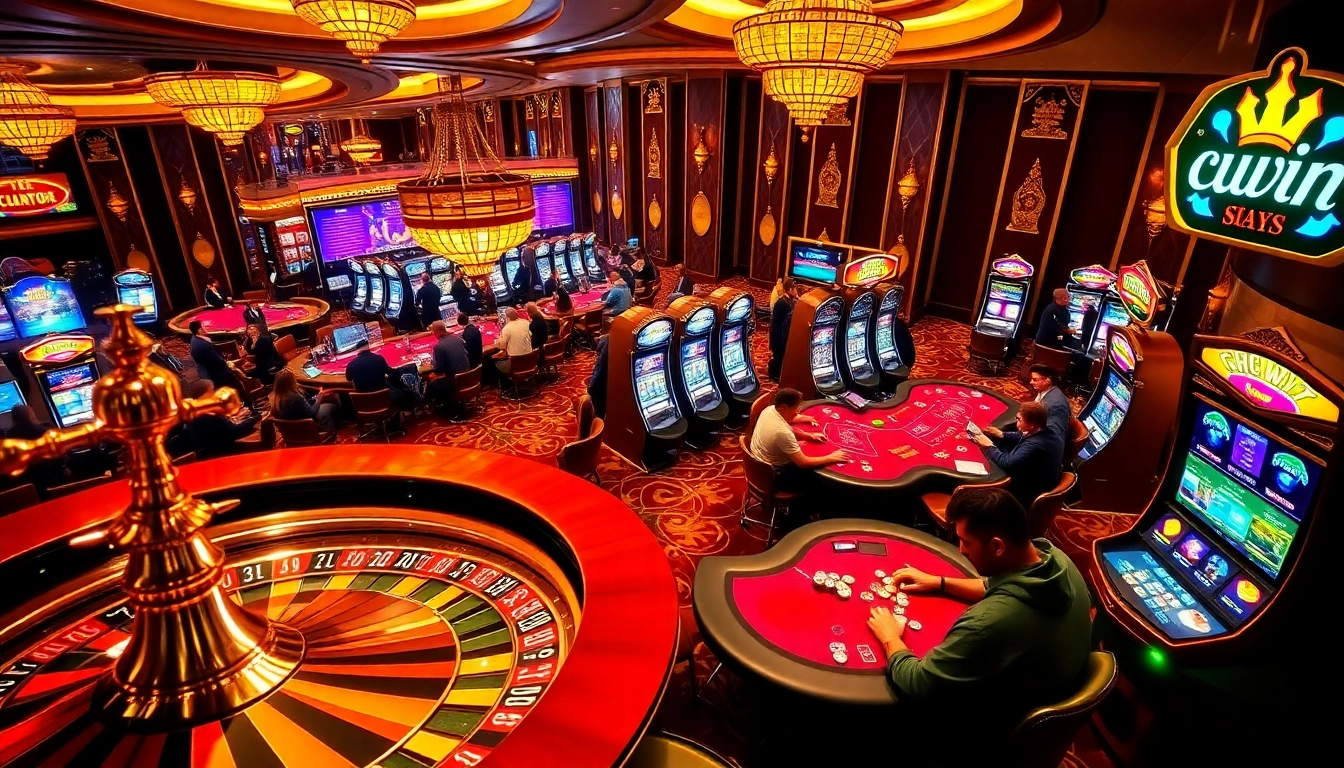 Experience the thrill of gambling at a luxurious casino featuring the keyword cwin.