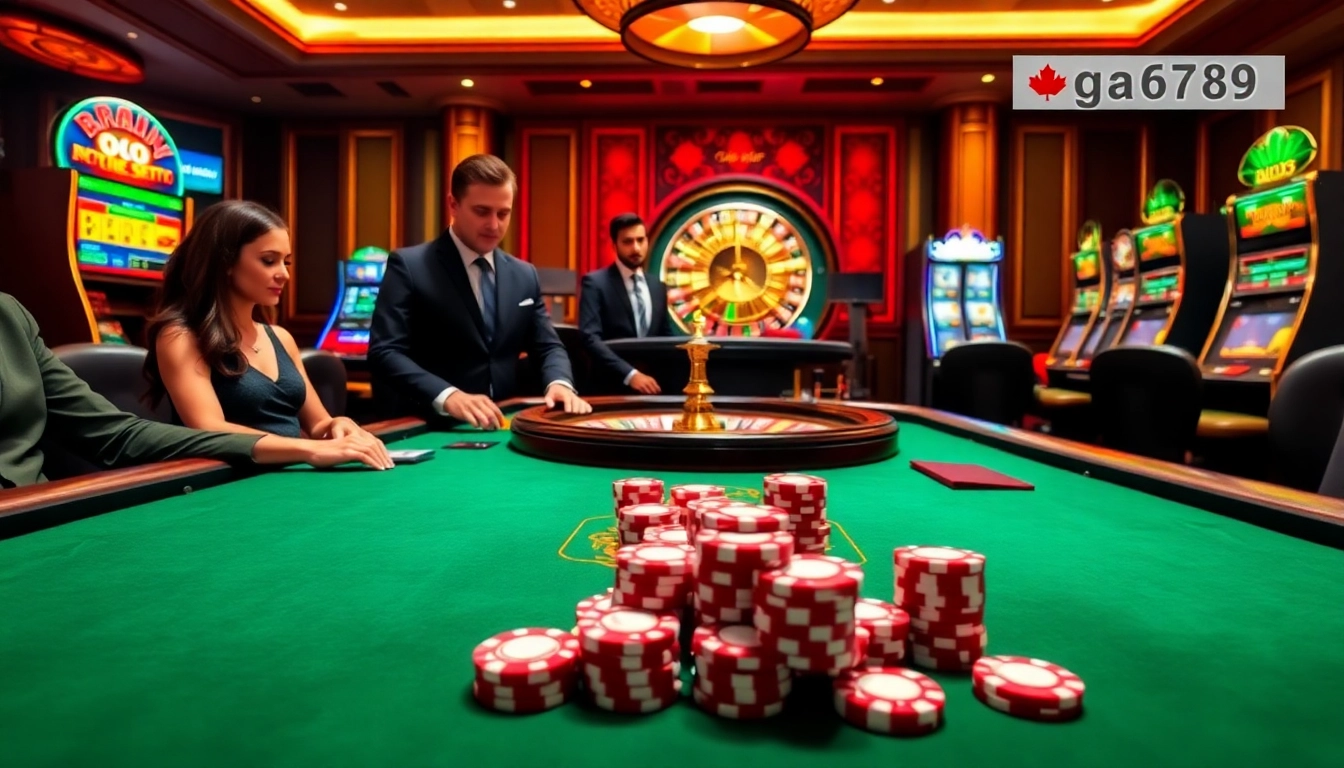 Experience thrilling gameplay at ga6789 with vibrant tables and exciting casino games.