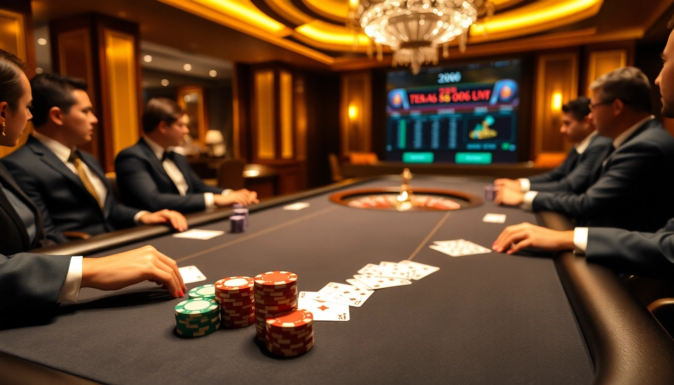 Experience the thrill of winning at https://do666.at with an exciting poker game surrounded by luxury.