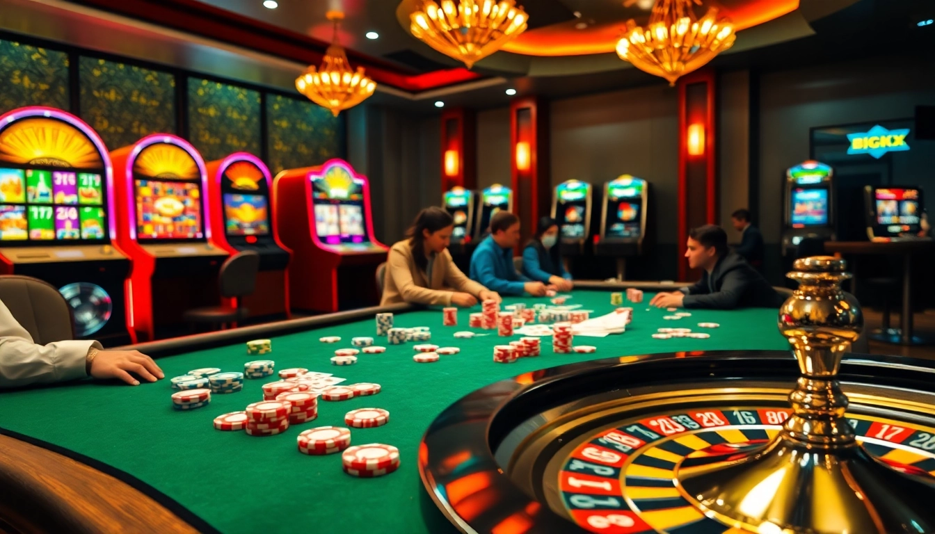 Exciting poker game with 88xx-themed chips and cards on a luxurious casino table