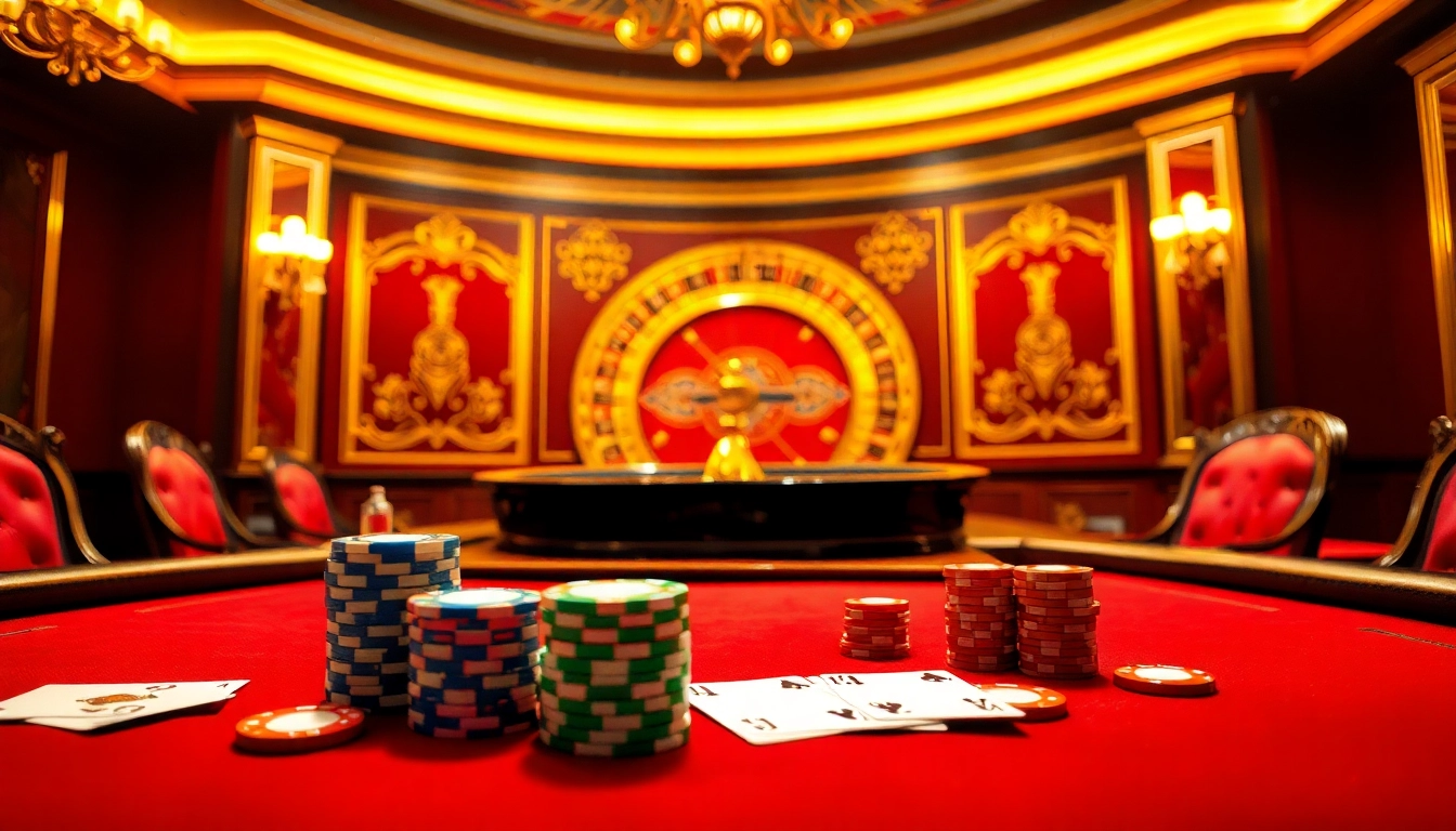 Engaging poker scene highlighting apiraja88 with colorful chips and playing cards.