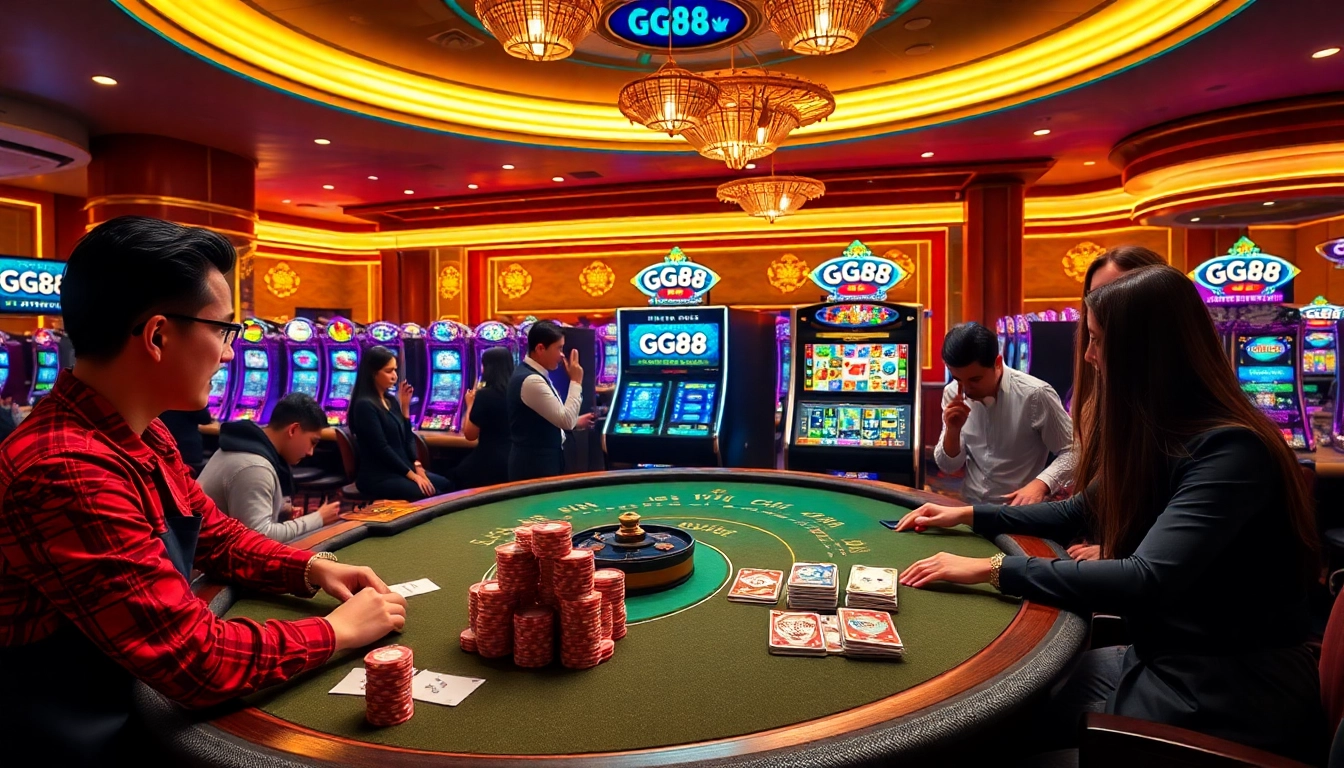 Win exciting bets at GG88 casino with vibrant games and professional dealers.