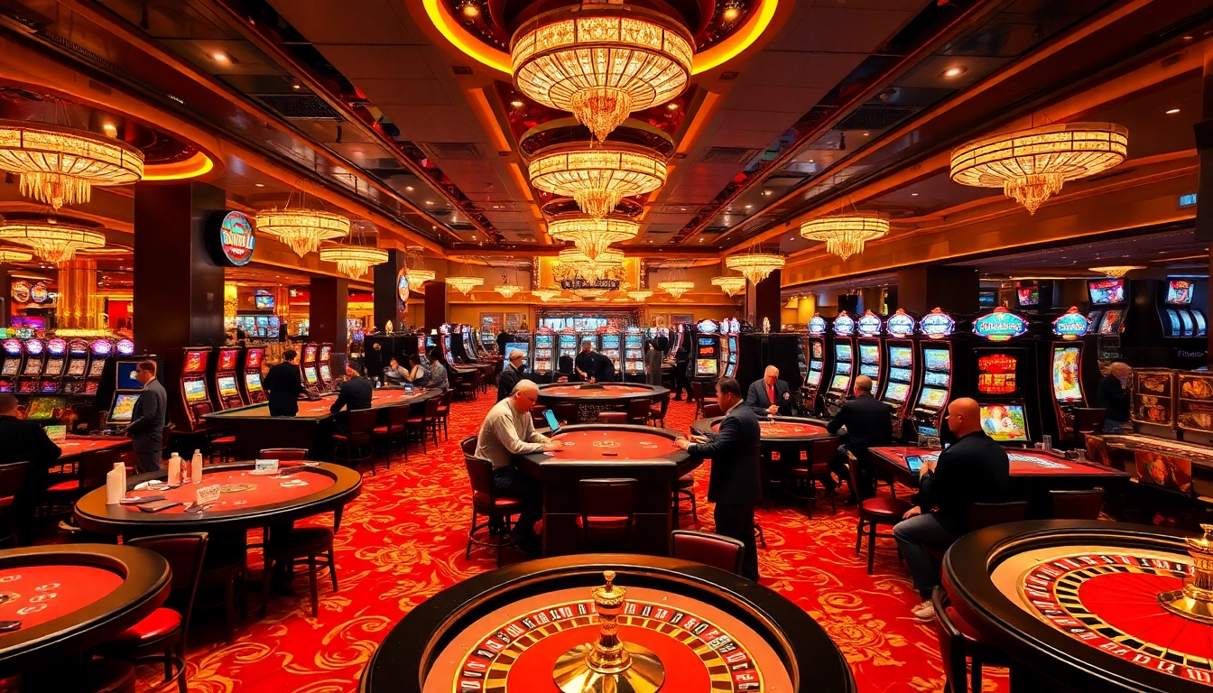 Experience the excitement of 789CLUB with vibrant casino scenes featuring players at poker tables.