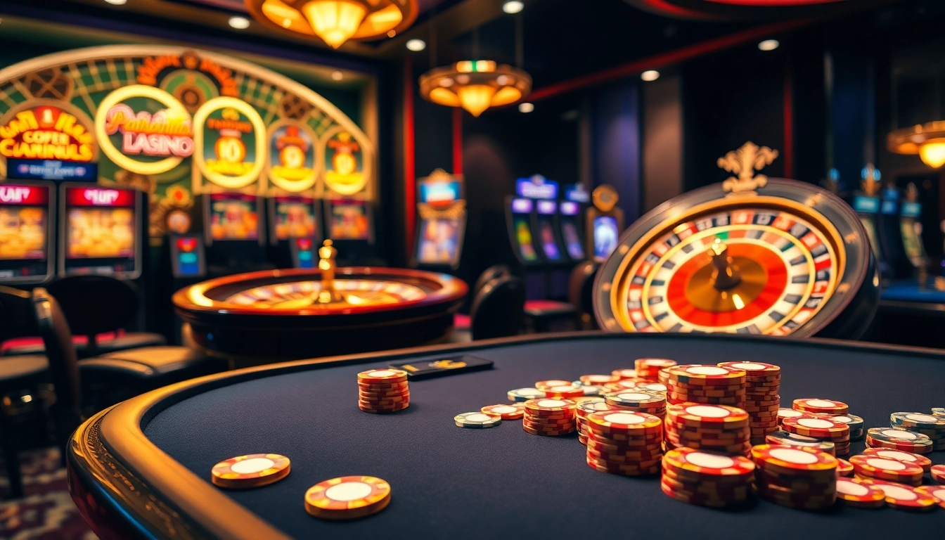 C168 OKVIP offers an exciting casino experience with vibrant poker tables and glamorous slot machines.