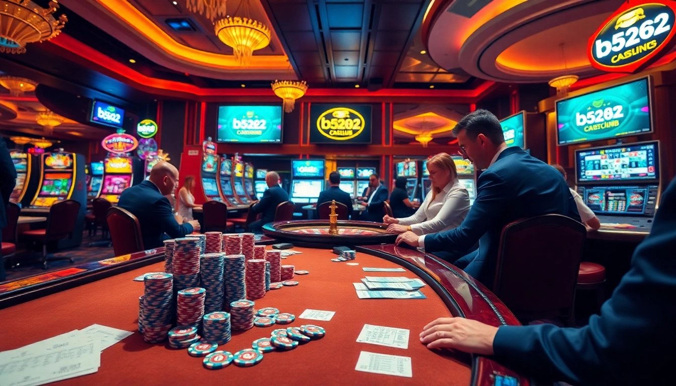 Experience the thrill of winning at b52club with vibrant casino games and poker action.