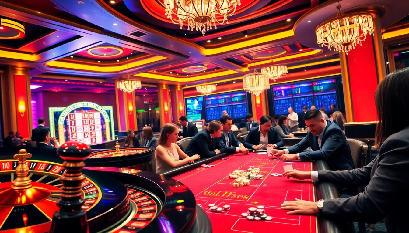 Nohu casino players strategizing at an exciting table, enjoying fast-paced gambling action.