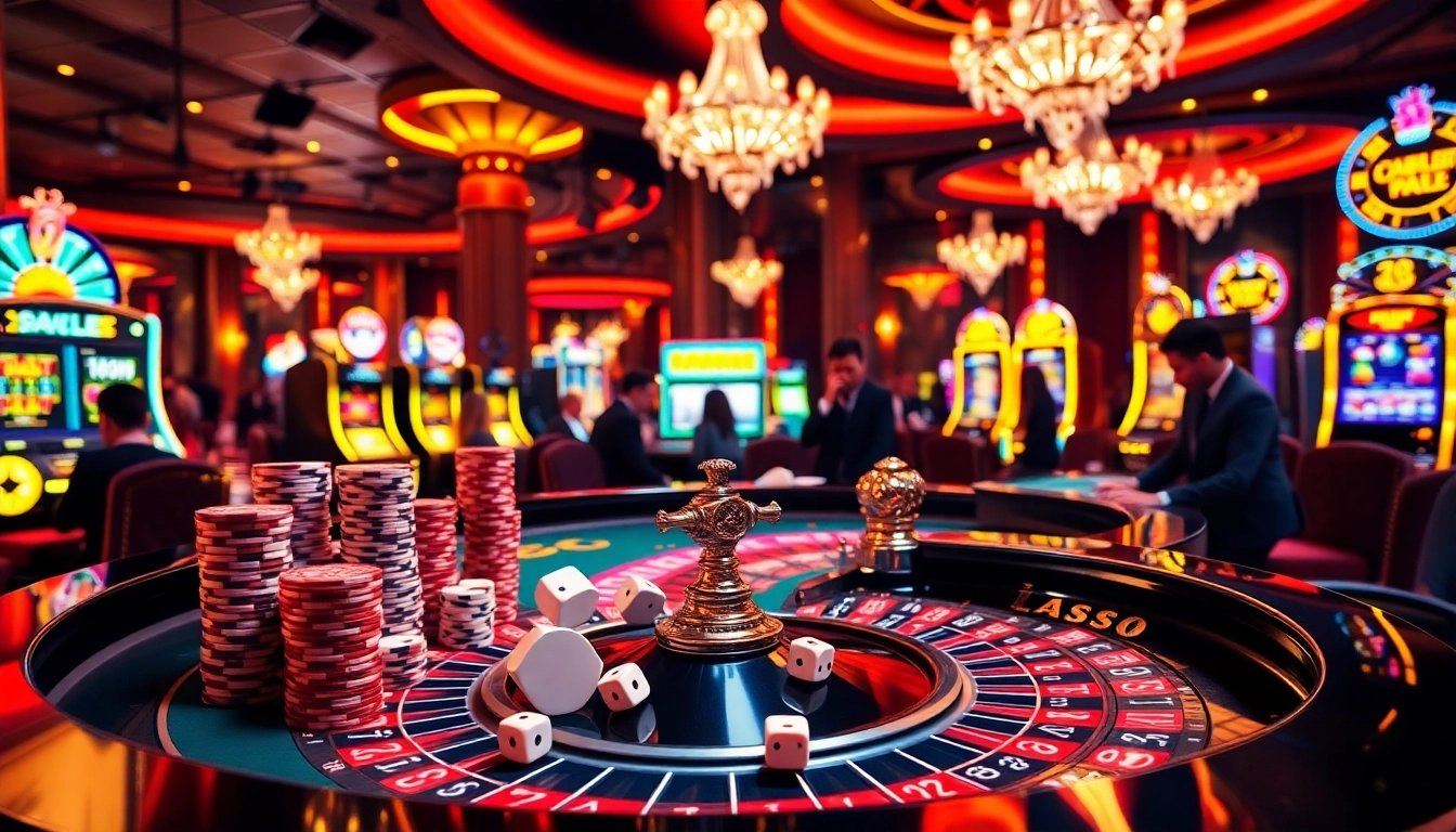 Experience the excitement of a go8 casino scene with elegant players at a roulette table.