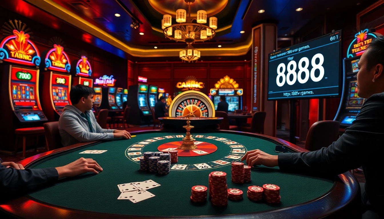 Engage in high-stakes play at https://688v.games/ with luxurious casino tables and thrilling excitement.