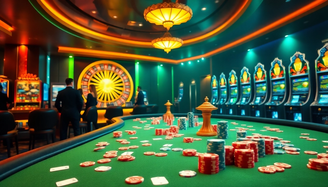 Experience the thrill of XX88 at a luxurious casino table with vibrant chips and spinning roulette.