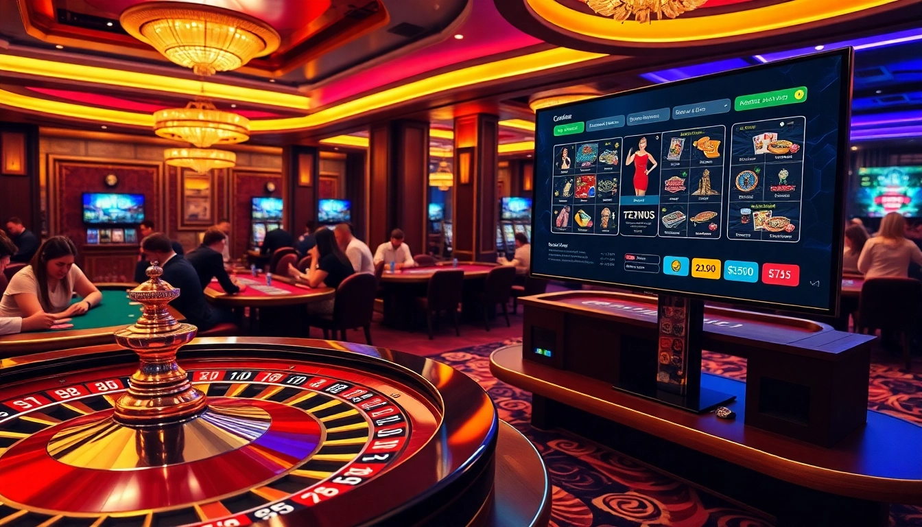 הנאה ממשחקים מרתקים עם רמי אונליין בקזינו יוקרתי המלא בהתרגשות ואווירה מקצועית.