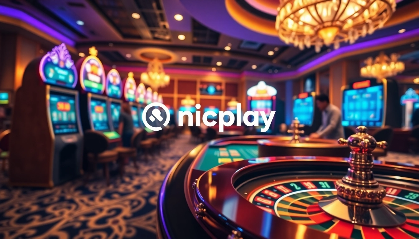Experience the excitement of online gaming with Onicplay login at vibrant casino tables.