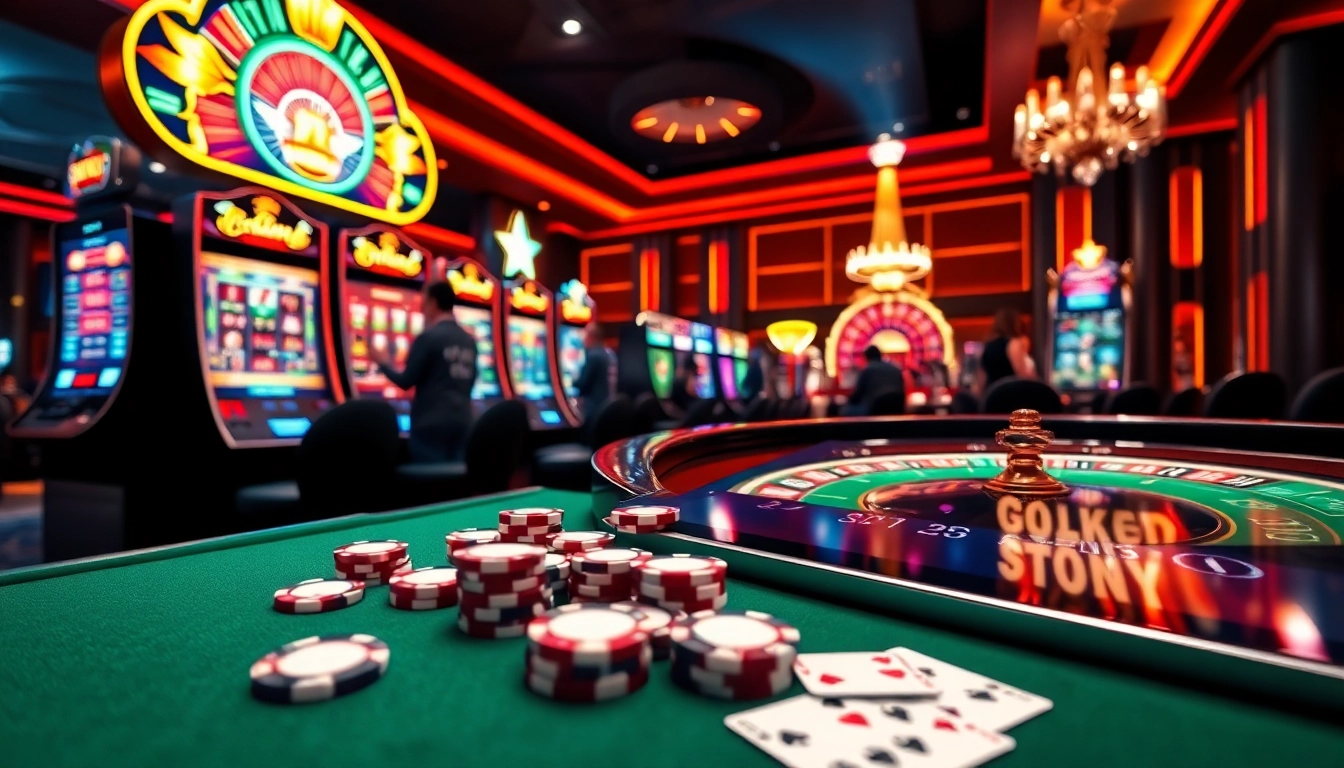 Experience thrilling gameplay at cassino pix with vibrant slot machines and engaging player interactions.