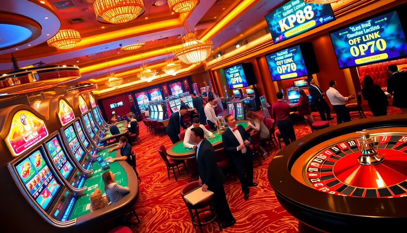 Join the thrill at KP88 with exciting games and winning opportunities in a vibrant casino.