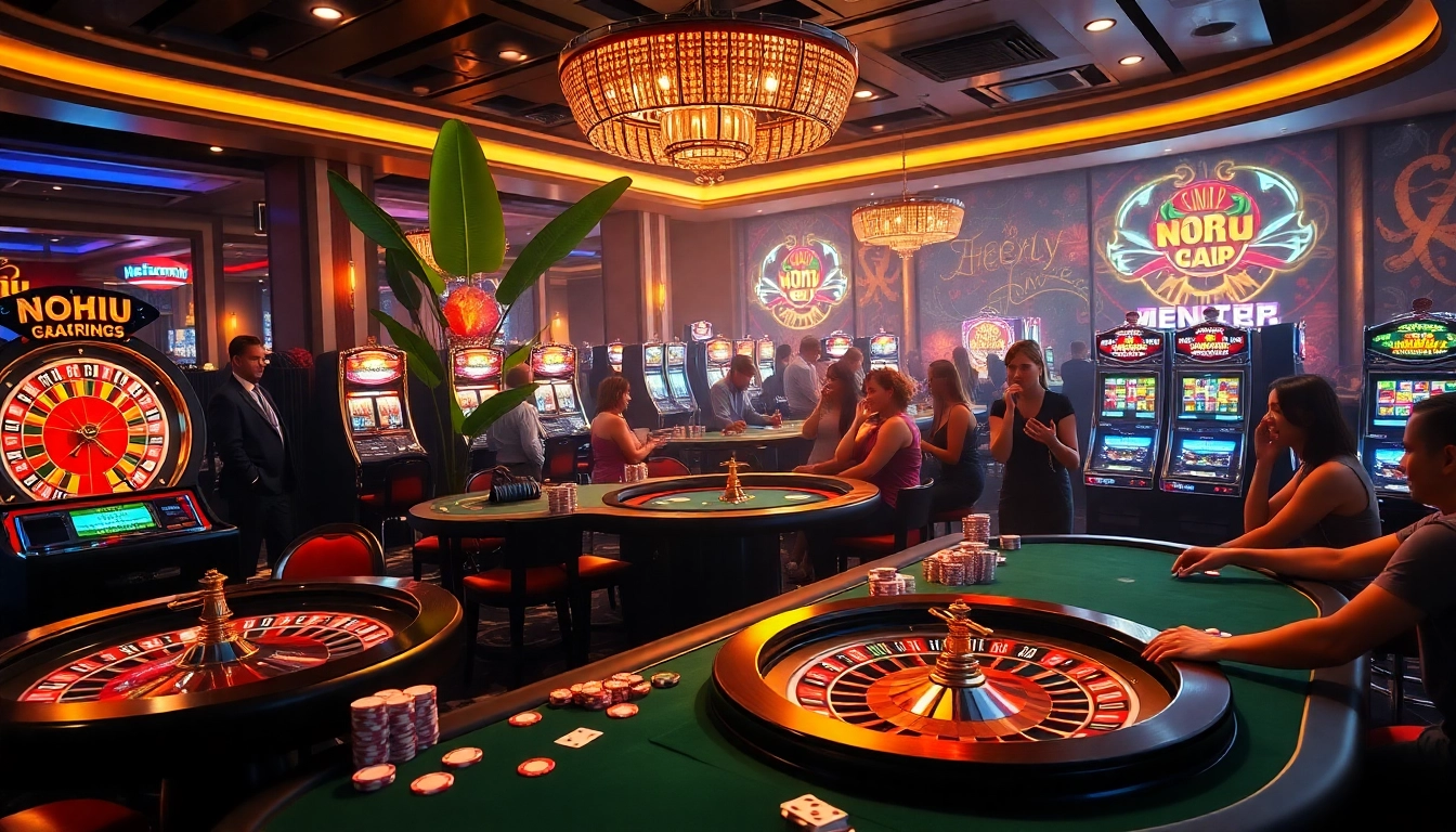 Experience thrilling casino action with nohu plants enhancing the luxury gameplay scene.