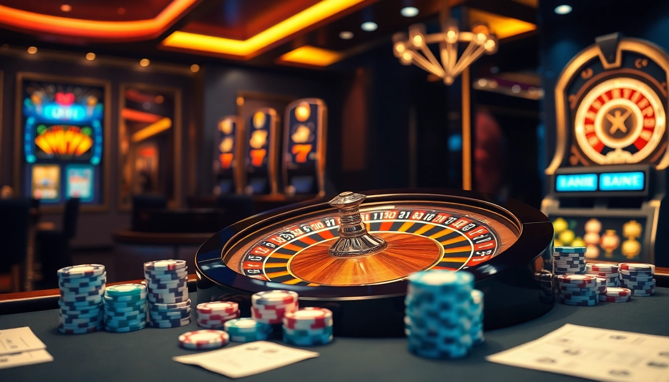 Experience the thrill of online gambling at https://mk8th.net/ with vibrant casino elements and professional ambiance.