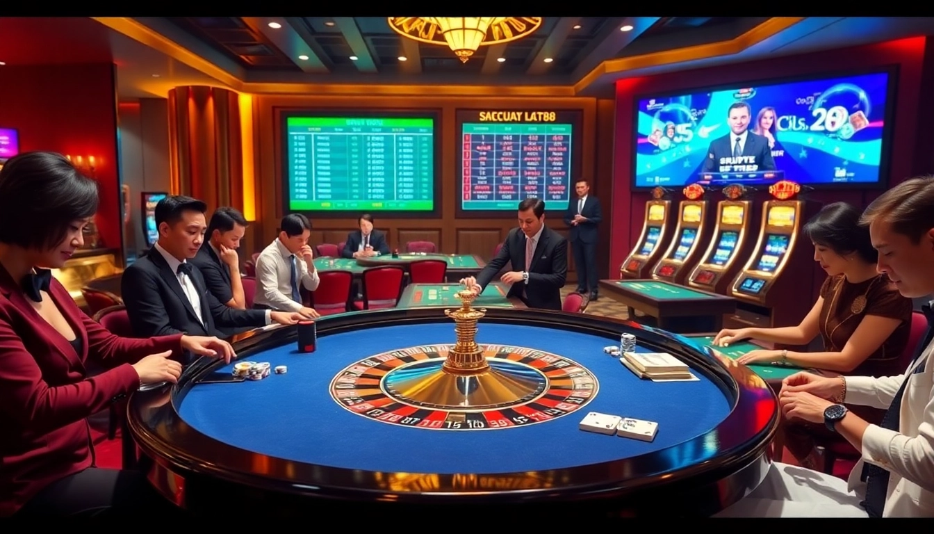 Experience winning at Nhà Cái LC88 with vibrant casino games and professional betting environments.