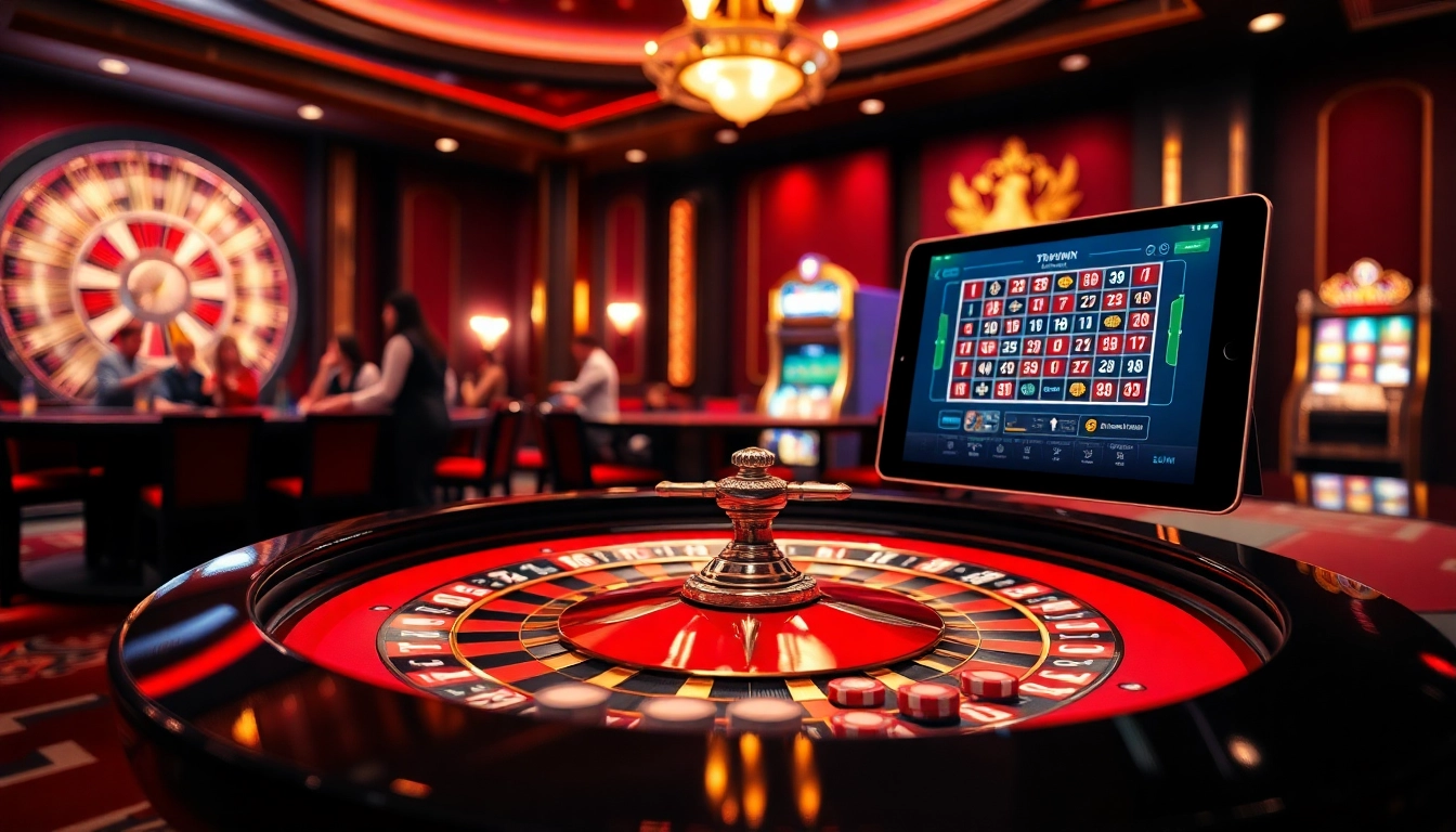 Exciting casino action at 789win with poker chips, roulette, and online betting interface.