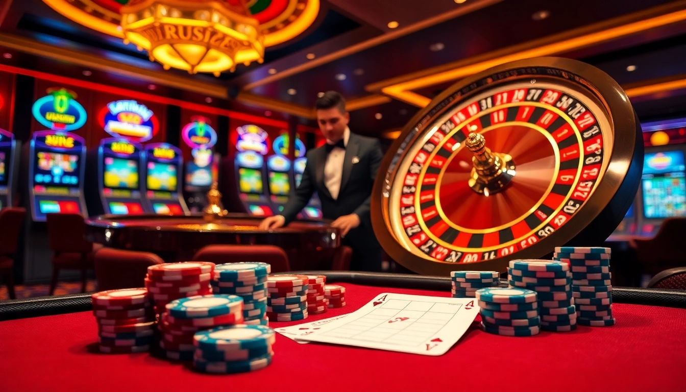 Experience the thrill of gaming at https://luckywin.name with high-stakes roulette and vibrant slot machines.