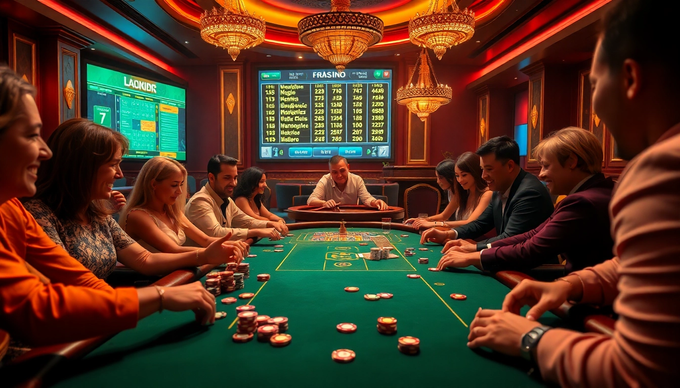 מעוררים שחקנים למשחק פוקר מרגש תוך חקר אסטרטגיות של רמי אונליין בהקשר של קזינו יוקרתי.