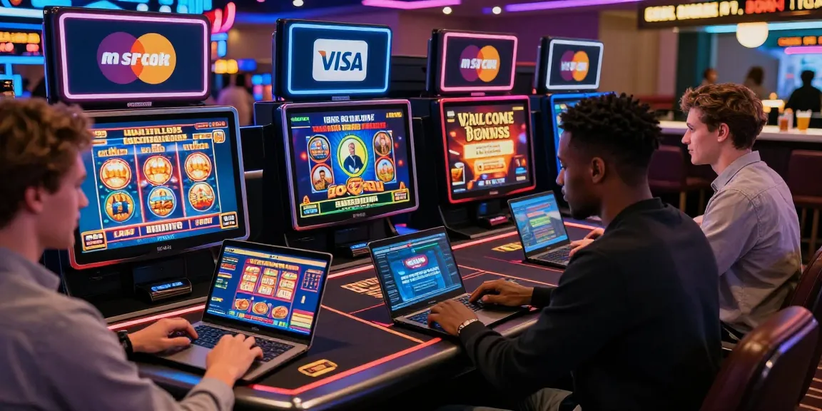 Players at brcs.co.uk engaging with exciting casino games in a vibrant online atmosphere.