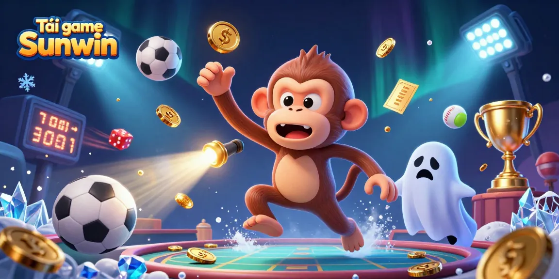 Engage in thrilling gameplay and Tải game Sunwin with exciting 3D cartoon characters in a vibrant casino.