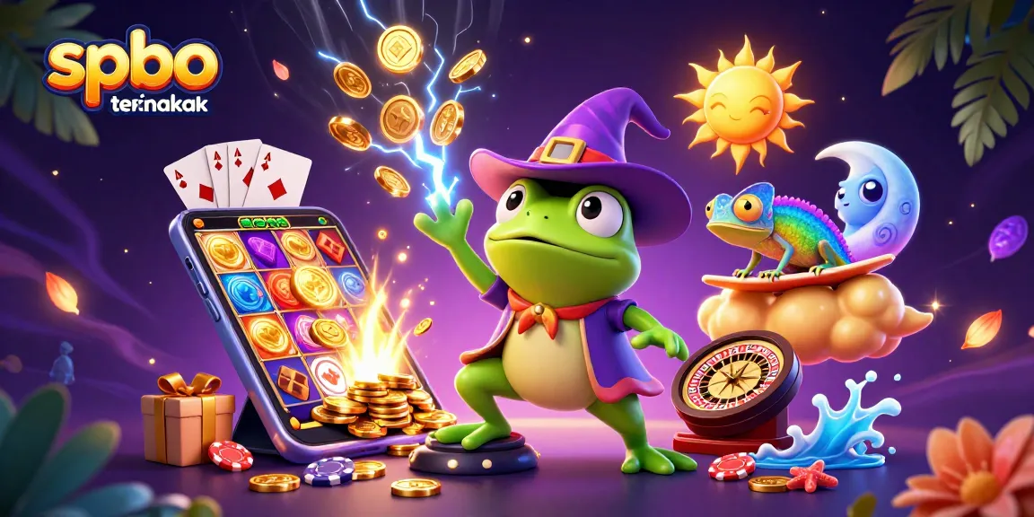 Engage in thrilling gaming adventures with spbo terlengkap and a vibrant 3D casino scene full of excitement.