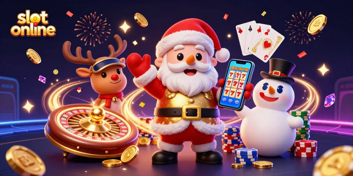 Memenangkan jackpot di slot online dengan karakter menarik Santa Claus dan teman-temannya di kasino digital.