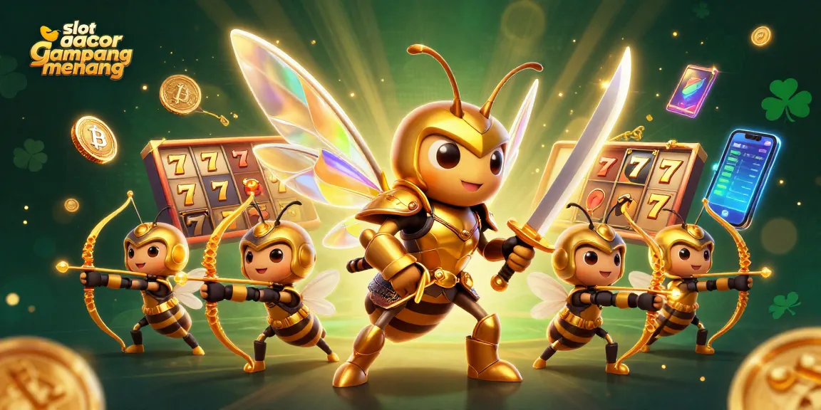 Experience slot gacor gampang menang with winning strategies in this vibrant casino art.