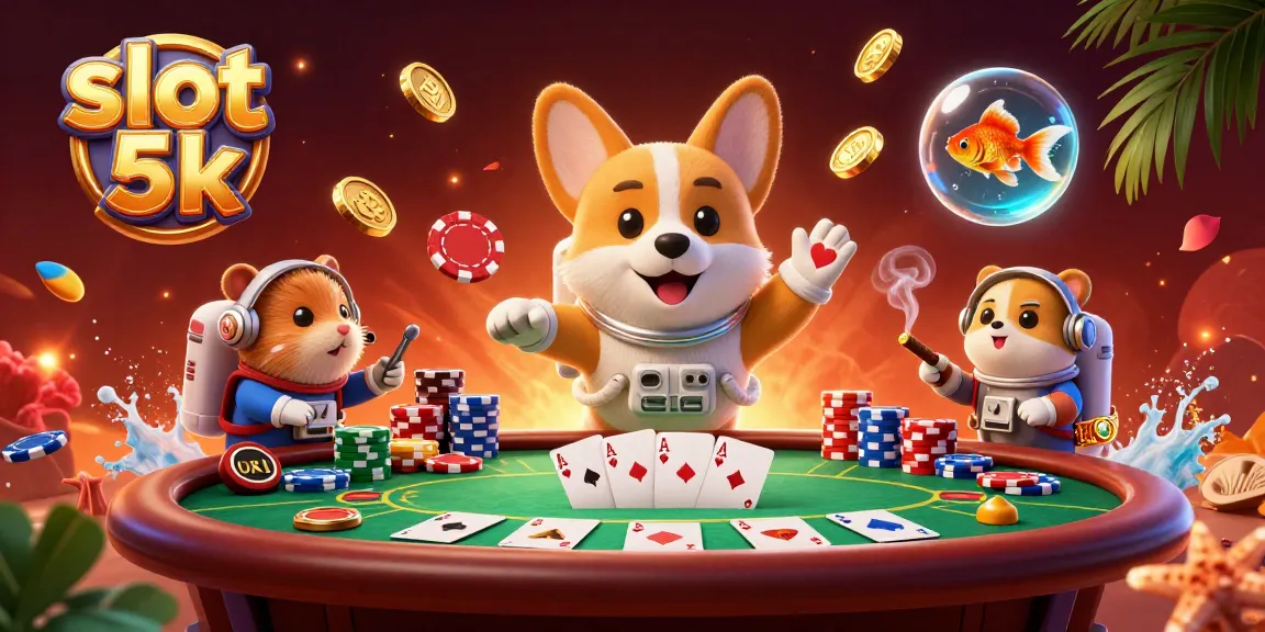Experience thrilling moments with slot 5k in a vibrant casino scene featuring exciting gameplay details.